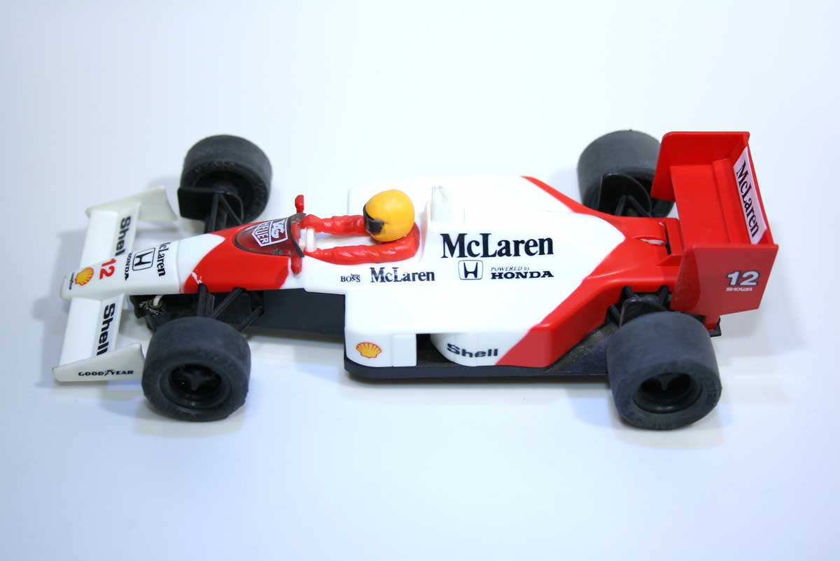 Salextric version of Ayrton Senna's McLaren MP4