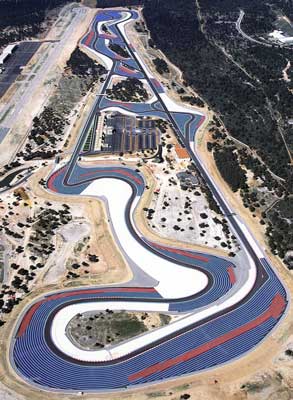 Aerial view of Circuit Paul Ricard