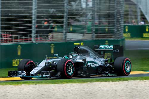 Nico Rosberg at Melbourne 2016