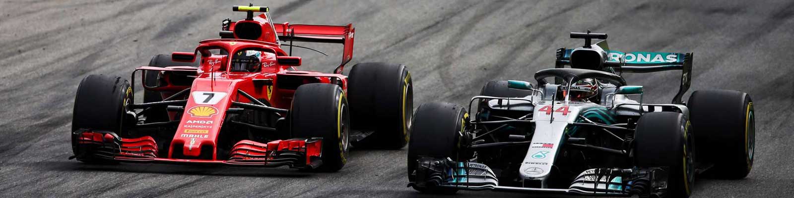 Vettel overtakes Raikonnen for the lead at Monza