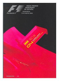 Programme cover for Barcelona-Catalunya 2004
