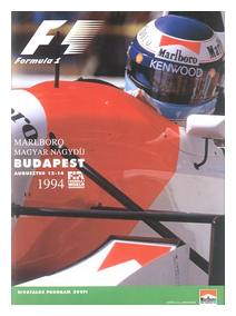 Hungaroring programme cover 1994