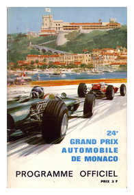 Programme cover for Monaco GP 1966