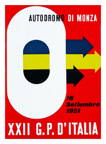 Monza programme cover 1951