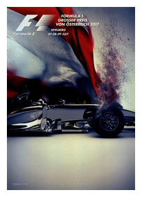 Programme cover for Austrian GP 2017