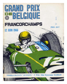Spa programme cover 1966
