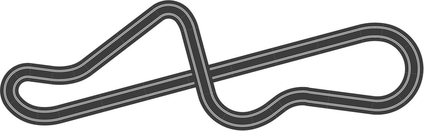 Airfix figure of eight track layout