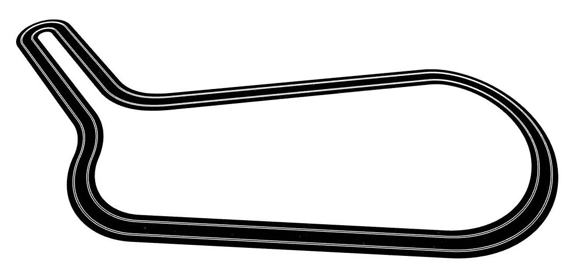 Mallory Park Ninco layout perspective