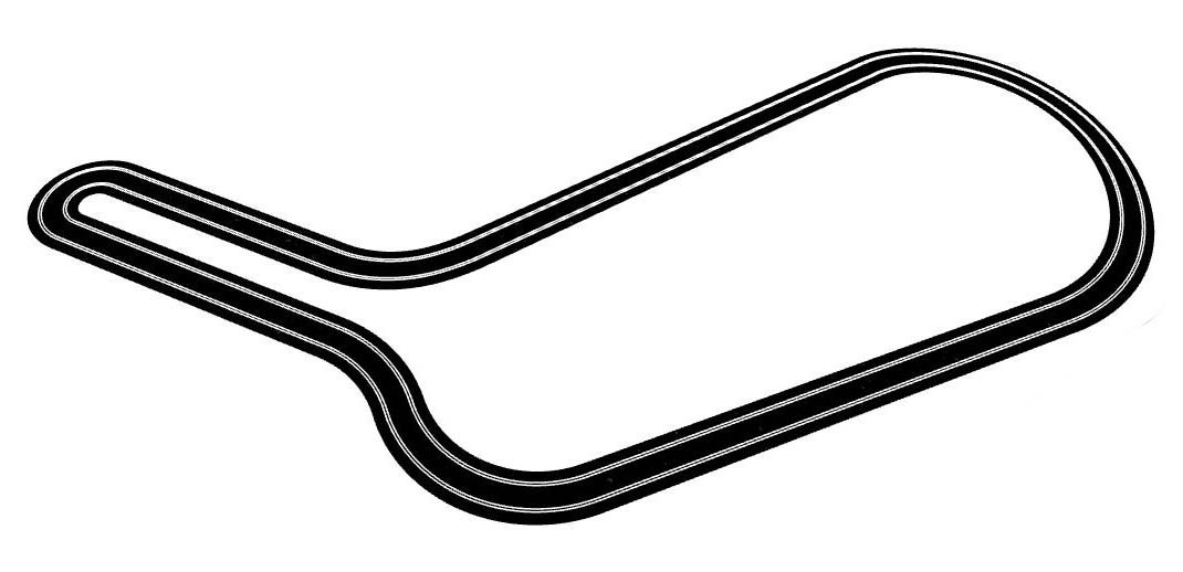 Mallory Park Ninco layout perspective
