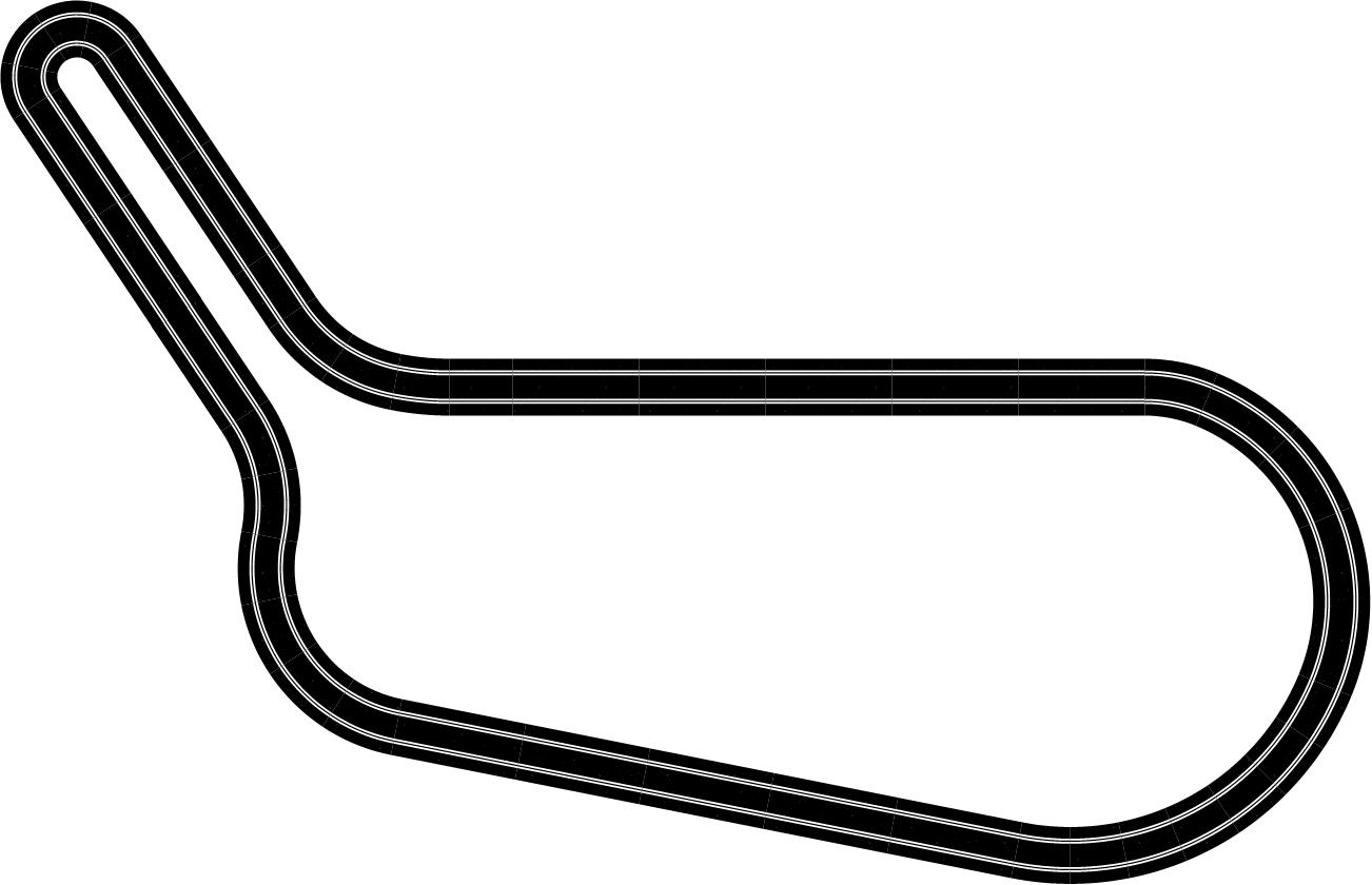 Mallory Park Ninco layout
