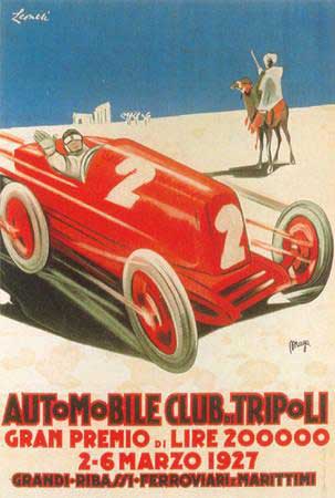 Tripoli GP programme cover 1927