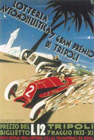 Tripoli GP programme cover 1933