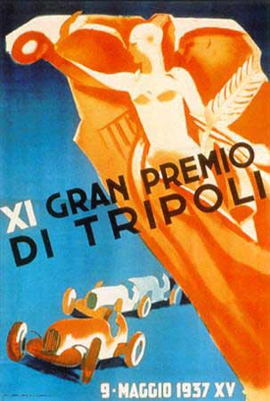 Tripoli GP programme cover 1937