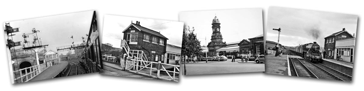 Views of Hunmanby and Scarborough railway stations