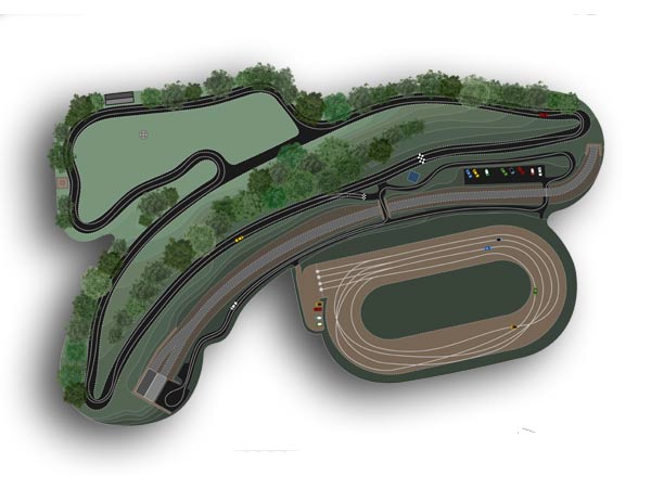 A Plan of the Bayview track layout