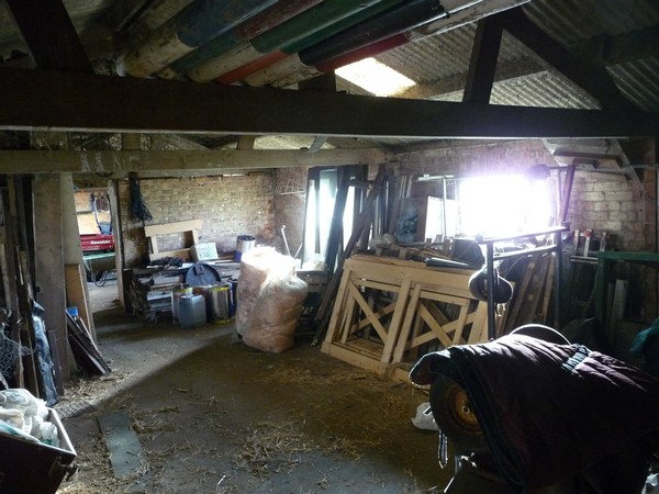 The view looking back towards the doorway