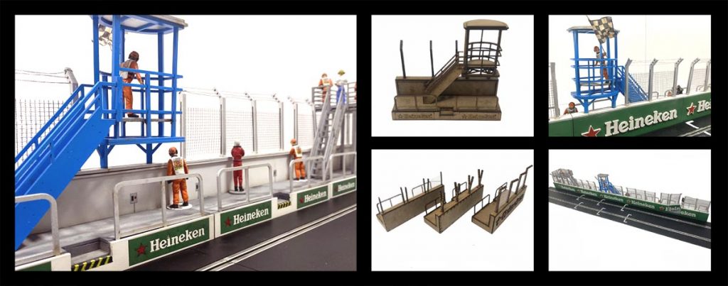 1/32 scale pit walls