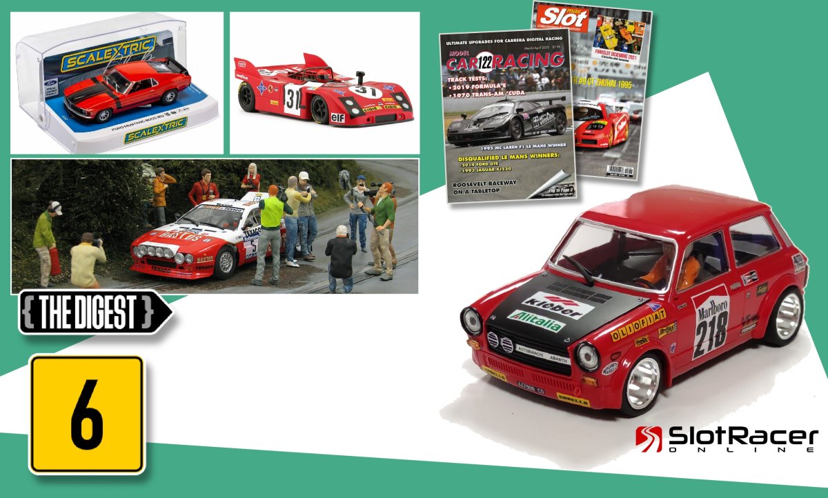 Digest #6 artwork - new cars and magazine