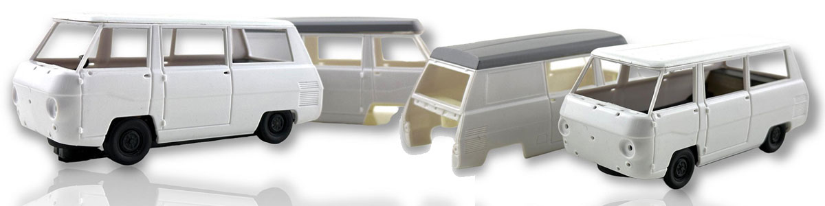 Test moulds of the Siata Combi 2850