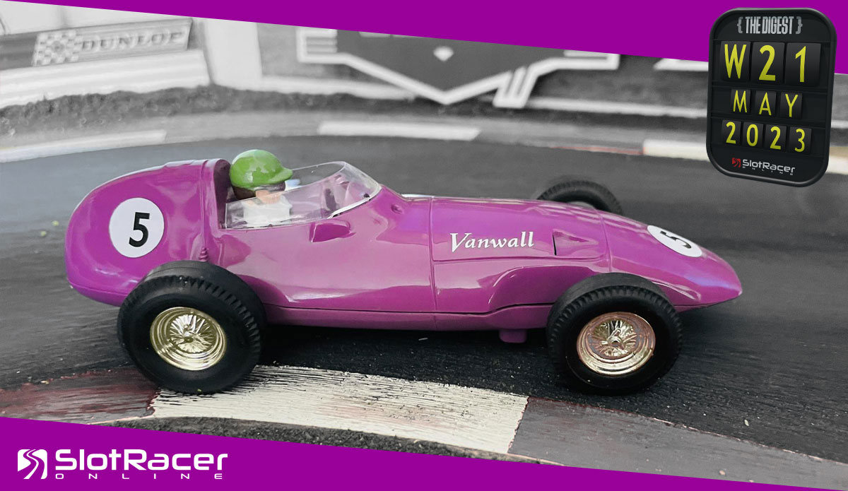 Digest 21 and a purple Vanwall