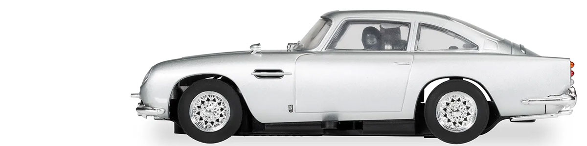 Scalextric Aston Martin DB5, from Goldfinger