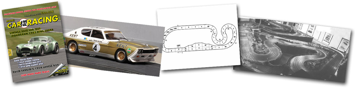 Pages from Model Car Racing magazine