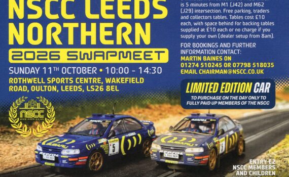 NSCC Leeds Northern Swapmeet 2026